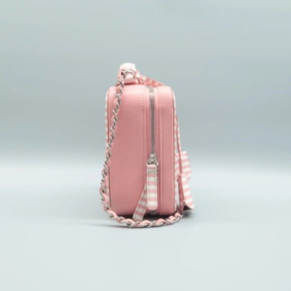 100% Authentic CHANEL Vanity case Quilted Leather Satchel Bag - Picture 4 of 12